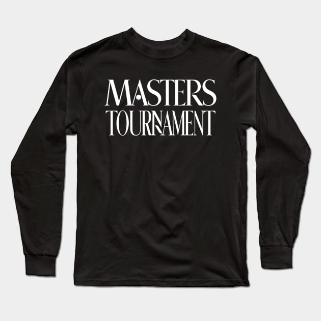 masters tournament Long Sleeve T-Shirt by CreationArt8